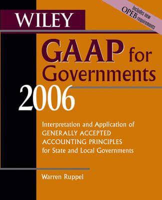 Wiley GAAP for Governments 2006                                                                                                                       <br><span class="capt-avtor"> By:Warren Ruppel                                     </span><br><span class="capt-pari"> Eur:26 Мкд:1599</span>